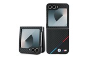 Handys - Cover & Cases - BMW Carbon Tricolor Case for Samsung Galaxy Z Flip 6 - Black - 3666339321994