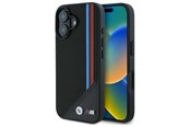 Handys - Cover & Cases - BMW M Meshed Tricolor Stripes MagSafe case for iPhone 16 - black - 3666339323769