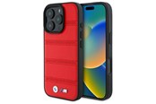 Handys - Cover & Cases - BMW M Perforated And Stitched Line MagSafe case for iPhone 16 Pro Max - red - 3666339324278