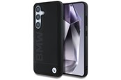 Handys - Cover & Cases - BMW Leather Big Wordmark Case for Samsung Galaxy S25 - Black - 3666339448738