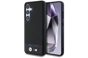 Handys - Cover & Cases - BMW Leather Tricolor Stripe MagSafe Case for Samsung Galaxy S25 - Black - 3666339448790