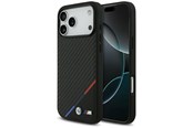 Handys - Cover & Cases - BMW M Carbon Tricolor Line MagSafe Case for iPhone 17 Pro Max - Black - 3666339558949