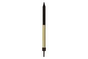 Spielzeug - Globos Cake Candles 9.5cm with Holders Black Gold - 12 pcs. - 1102