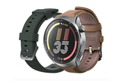 Smartwatches, Pulsuhren, Sportuhren & Schrittzähler - Motorola moto watch ultra - Liquid Luster (PANTONE Mountain View Silicone strap + PANTONE Nuthatch Leather strap) - PBCX0007SE
