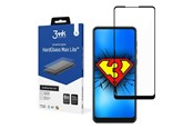 Handys - Schutzfolie - 3mk HardGlass Max Lite Black Tempered Glass - Samsung Galaxy A21 - 5903108250498