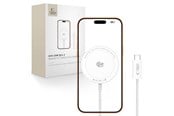 Handys - Adapter und Ladegeräte - Tech-Protect A54 MagSafe 25W QI2.2 Wireless Charger - White - 5906302323906