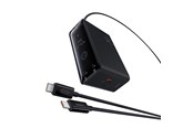 Handys - Adapter und Ladegeräte - Baseus Digital GaN 3xUSB-C 1xUSB-A 240W Wall Charger with Power Cable - Black - P10163901113-00
