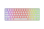 Tastaturen - Genesis Thor 660 G2 RGB - Gaming Tastatur - 60% - Englisch (US) - Weiss - NKG-2197