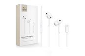 Kopfhörer/Headsets - Tech-Protect Ultraboost Core G3 USB-C Wired Headphones - White - 5906302324231
