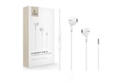 Kopfhörer/Headsets - Tech-Protect Ultraboost Core G4 Mini Jack Wired Headphones - White - 5906302324293