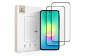 Handys - Schutzfolie - Tech-Protect Glass Fit+ 2-Pack Tempered Glass for Samsung Galaxy A27 5G - Black - 5906302325559