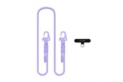 Handys - Anderes Zubehör - Tech-Protect C5SD Rope CrossBody Phone Lanyard - Lavender - 5906302342594