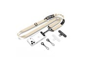 Handys - Anderes Zubehör - Tech-Protect C9S Rope Crossbody Phone Lanyard - Beige - 5906302323883