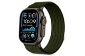 Smartwatch - Accessories - Tech-Protect Nylon Sport Band for Apple Watch 44 / 45 / 46 / 49 mm - Dark Green - 5906302325467