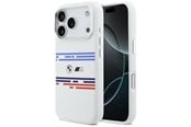 Handys - Cover & Cases - BMW M Silicon Horizontal Line MagSafe Case for iPhone 17 Pro - White - 3666339484705