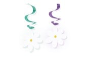 Spielzeug - Globos Hanging Decoration Daisies Swirls - 4 pcs. - 7164