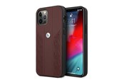 Handys - Cover & Cases - BMW Leather Curve Perforate Case for iPhone 12 Pro Max - Red - 3666339010881
