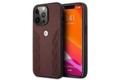Handys - Cover & Cases - BMW Leather Curve Perforate Case for iPhone 13 Pro / iPhone 13 - Red - 3666339021870