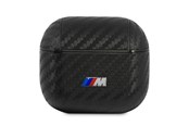 Handys - Cover & Cases - BMW PU Carbon M Collection Case for AirPods 3 - Black - 3666339009489