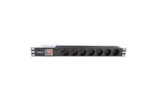 Stromkabel (Extern) - Cablio 1U Aluminum PDU | 7x Outlets | Surge Protection | 16A - CAB-LNPDU-G7-SS-A