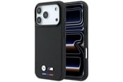 Handys - Cover & Cases - BMW M Quadrille Kevlar Tricolor & Metal Logo MagSafe Case for iPhone 17 Pro / 18 Pro - Black - 3666339669034