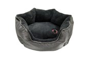 Hunde - Santorini SANTORINI Bett, S, 45 x 38 x 20 cm, grau - 380578