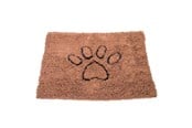 Hunde - Dog Gone Smart Dirty Dog Fußmatte, groß, 89x66cm, Braun - 380556