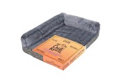 Hunde - Chill Kuzzi beruhigendes Hundebett, S, grau - 380416
