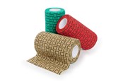 Hunde - KRUUSE SafeVet® Bandage, 10cm x 4,5m, Mix aus 3 Farben - 160720