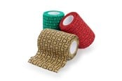 Hunde - KRUUSE SafeVet® Bandage, 7,5 cm x 4,5 m, Mix 3 Farben - 160719
