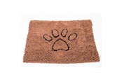 Hunde - Dog Gone Smart Dirty Dog Fußmatte, klein, 58x40cm, Braun - 380571
