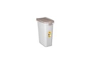 Hunde - Stefanplast Futterbehälter, weiß/sand, 25 Liter - 281125