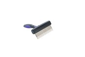 Hunde - KRUUSE BUSTER Flexible Striegel, 20 lange Zinken - 275644