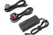 Netzteile für Laptops - Sandberg USB-C AC Charger PD100W EU+UK - 100W | USB-C PD | Fixed Cable | EU/UK Plugs - 135-84