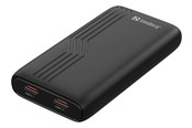 Netzteile für Laptops - Sandberg 4in1 TravelCharger 65W - Dual USB-C | World Adapters - 441-77