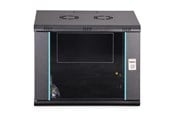 Rack-Gehäuse - DIGITUS DN-37105 - 9U Wall-Mounted Cabinet | 600x450mm | Glass Door | Unmounted - DN-37105