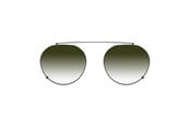 VR-Zubehör - Even Realities G2A Sun Visor with Case - Green - Even G2 Clip A-Green