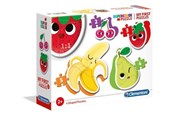 Puzzle - Clementoni Puzzle My first Fruits 2-3-4-5 pieces 2D Puzzles - 20815