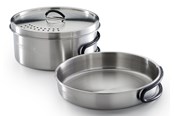 Camping & Outdoor - Campingaz Topf-Set Trekking Kit 3-teilig edelstahl 1 Topf+ 1 Deckel+ 1 camping tableware set - 2197185