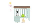 Puppen & Zubehör - Micki Lundby Haustiere: 2 Kaninchen. Kaninchenstall mit Licht & Salat. Stall lässt sich öffnen. Benötigt 1x CR2032 Batterie (nicht enthalten). 15-Minuten-Autoabschaltung - 18412