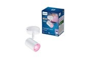 Smart-Home - Philips Smart Lighting Smart-Spotlampe x1, weiß - 929002658721