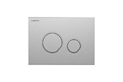 Installationssysteme - LAUFEN LIS Betätigungsplatte, mattchrom - H9001050070001