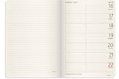 Kalender - Mayland A5 Forma Deluxe ugekalender tværf. sort kunstskind 2027 - 27200620