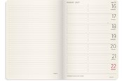 Kalender - Mayland A5 Forma Deluxe ugekalender tværf. grøn kunstskind 2027 - 27200640
