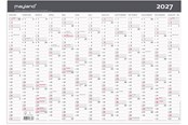 Kalender - Mayland Kontorkalender Moderne A3 1x13 mdr. 2027 - 27063300