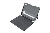 Tastaturen - Deqster Touch PLUS - keyboard and folio - Tastatur & Folio-Set - Deutsch - Grau - 90-2000013