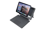 Tastaturen - Deqster Touch PLUS - keyboard and folio - Tastatur & Folio-Set - Schweiz - Grau - 90-2000130