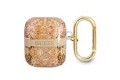 Handys - Anderes Zubehör - GUESS GUA2HHFLD AirPods cover gold/gold Paisley Strap Collection - 3666339041892
