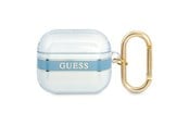 Handys - Anderes Zubehör - GUESS GUA3HHTSB AirPods 3 cover blue/blue Strap Collection - 3666339047122