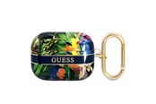 Handys - Anderes Zubehör - GUESS GUAPHHFLB AirPods Pro cover blue/blue Flower Strap Collection - 3666339047283